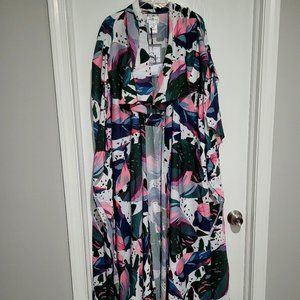 Sassy Jones Signature Palm Print Kimono